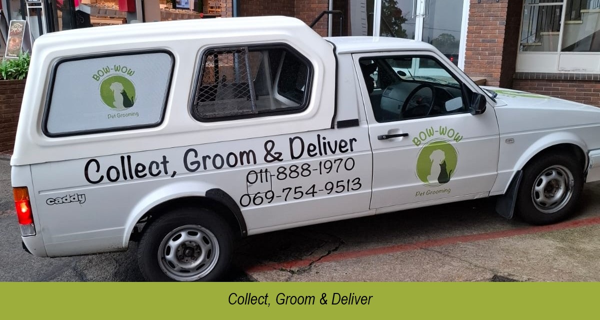 Collect Groom and Deliver